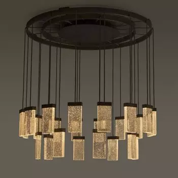 Люстра massif central 24 GRAND CRU CONTEMPORARY CHANDELIER GLASS