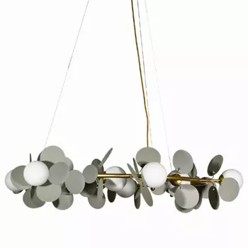 Люстра MATISSE Chandelier circle Gray диаметр 105