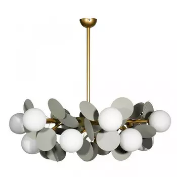 Люстра MATISSE Chandelier Gray 12 ламп