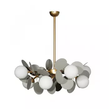 Люстра MATISSE Chandelier Gray 8 ламп