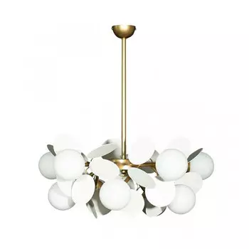 Люстра MATISSE Chandelier White 10 ламп