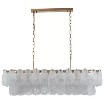 Люстра Musturd Латунь с Матовым стеклом