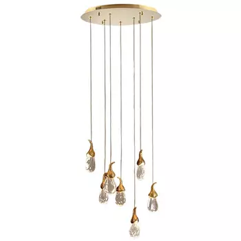 Люстра OCHRE Seed Cloud installation 7 плафонов
