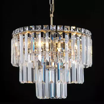 Люстра Odeon Chandelier Прозрачное Стекло диаметр 36