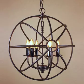Люстра Orb Iron Farn Sphere Pendant