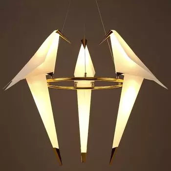Люстра Origami Bird Chandelier 3