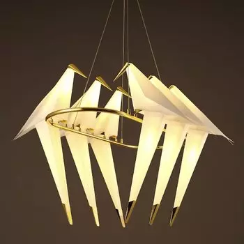 Люстра Origami Bird Chandelier 6