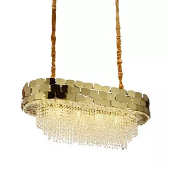 Люстра Oval Shell Хрустальная