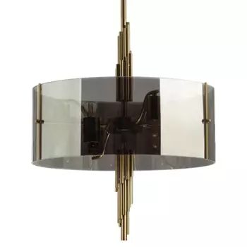 Люстра Pan Flute Grey на 6 ламп