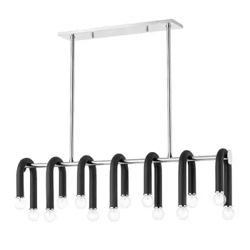 Люстра Paulson floppy chandelier chrome
