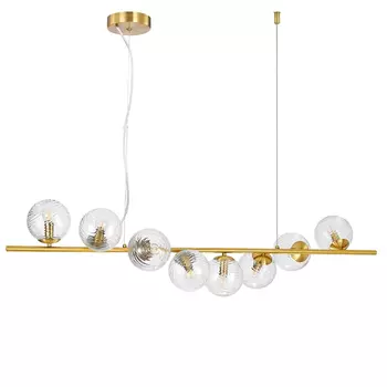 Люстра Perforated Glass Bubbles 8 ламп
