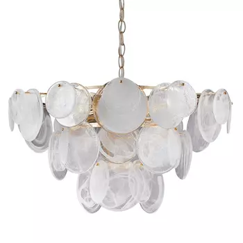 Люстра Plates с Круглым Стеклом