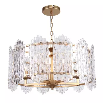 Люстра подвесная Textured Glass Chandelier D61