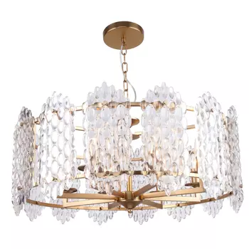 Люстра подвесная Textured Glass Chandelier D71