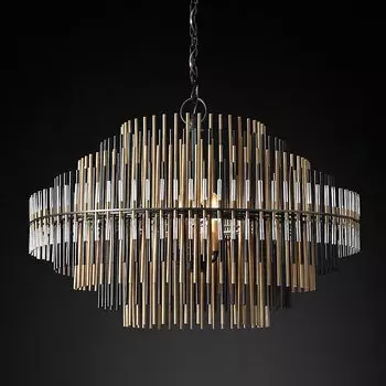 Люстра Restoration Hardware Emile Round Chandelier Chrome II