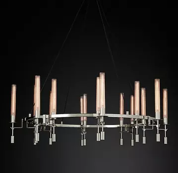 Люстра Restoration Hardware Fontanelle Chandelier nickel
