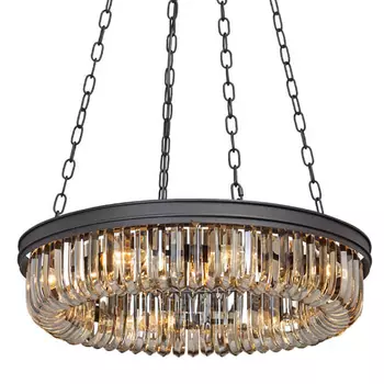 Люстра Retro Frozen Amber Glass Chandelier D 62
