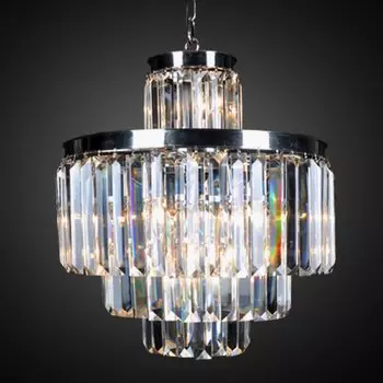 Люстра RH 1920s Odeon Clear Chandelier 50/4