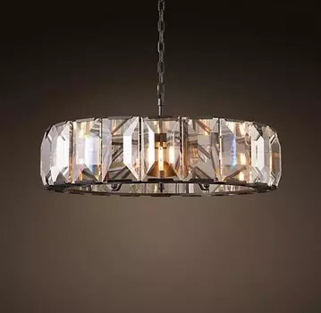 Люстра RH Harlow Crystal Round Chandelier 10