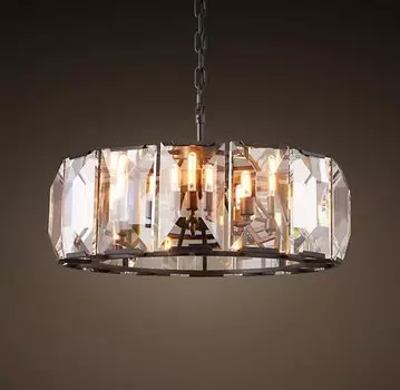 Люстра RH Harlow Crystal Round Chandelier 6