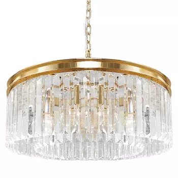 Люстра RH Odeon Chandelier Gold 65