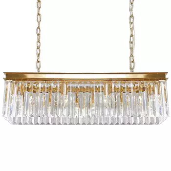 Люстра RH Odeon Chandelier Gold 90