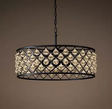 Люстра RH Spencer Hoop Chandelier 60