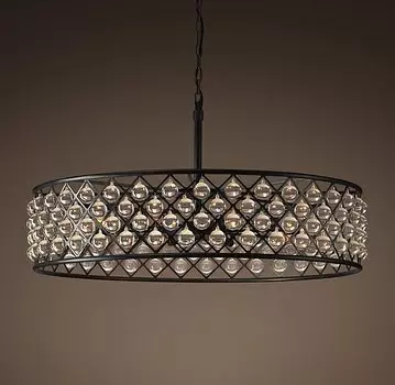 Люстра RH Spencer Hoop Chandelier 80