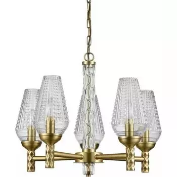 Люстра Ribbed Chandelier