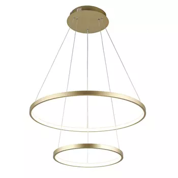 Люстра Ring Horizontal Double Gold