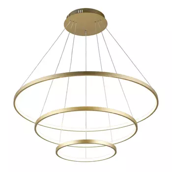 Люстра Ring Horizontal Trio Gold