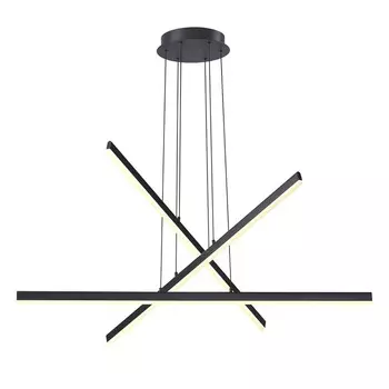 Люстра Rolf Black Lines Chandelier