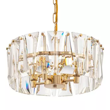 Люстра Ruby Crystal Chandelier Gold 38