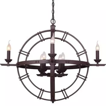 Люстра Rust Round Chandelier