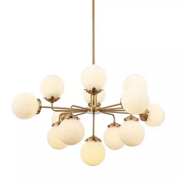 Люстра с Белыми Плафонами Bridge