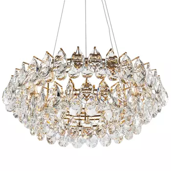 Люстра с хрустальными подвесками в форме капель Sidney Crystal Chandelier 80