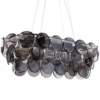 Люстра с круглыми стеклянными подвесками Cardiel Smok Glass Chandelier