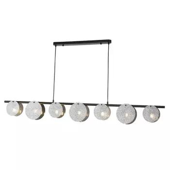 Люстра с плафонами из стекла Кракле Nimbus Lamp