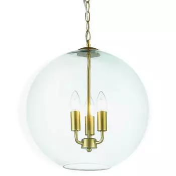 Люстра с прозрачным плафоном CONOR GLOBE
