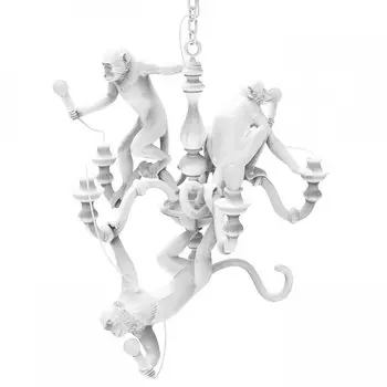 Люстра Seletti Monkey Chandelier White