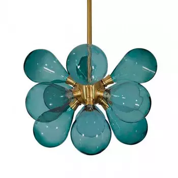 Люстра Simonet Chandelier Blue 50 см