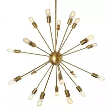 Люстра Sputnik Gold Chandelier