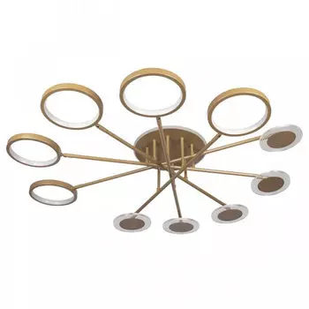 Люстра светодиодная BENDIK LIGHTING Gold 10 плафонов