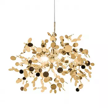 Люстра Terzani Argent Suspension Gold Pendant Lamp 40