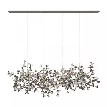 Люстра Terzani Argent Suspension Linear Silver длина 120 см