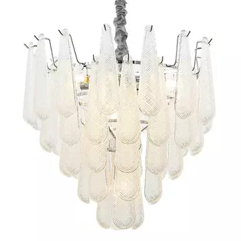 Люстра Textured Glass Drops Chandelier 13
