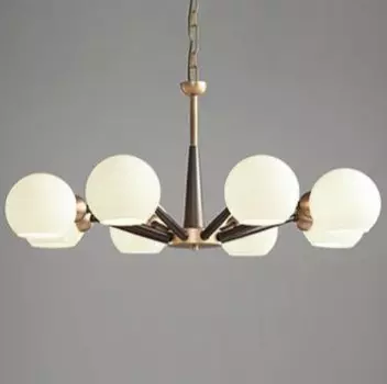 Люстра Thalia chandelier White glass