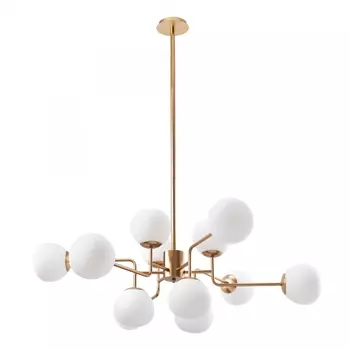 Люстра Tiepolo Ball Chandelier Gold 12