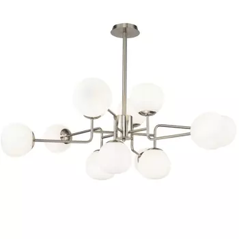 Люстра Tiepolo Ball Chandelier Nickel 12