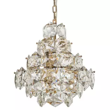 Люстра Tiers Crystal Light Chandelier Gold 45